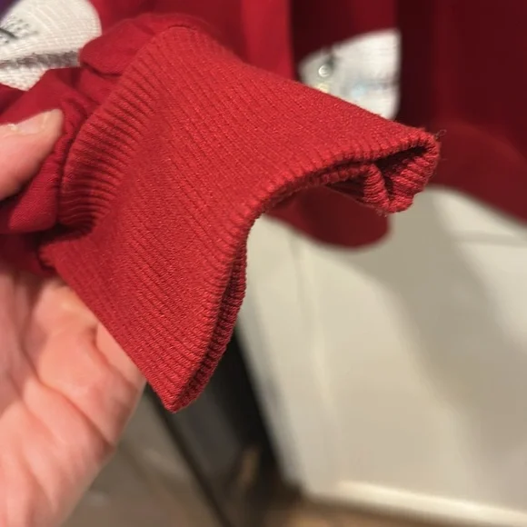 Mary Square Football Patterned Sweatshirt - Picture 3 of 6